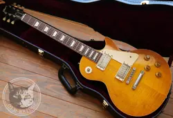 GIBSON CUSTOM SHOP HC 1958 LES PAUL STANDARD REISSUE VOS LEMON BURST USA 2011