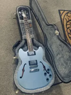 2015 GIBSON MIDTOWN PELHAM BLUE SEMI HOLLOW BODY ELECTRIC GUITAR
