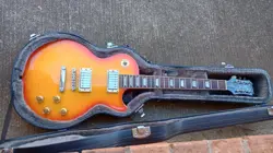EPIPHONE LES PAUL 1960 TRIBUTE PLUS WITH GIBSON USA PICKUPS   HARD CASE