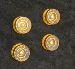 GIBSON VINTAGE ORIGINAL 1954 LES PAUL GOLD TOP BARREL KNOBS