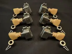 GIBSON CUSTOM SHOP KLUSON AGED RELIC NICKEL SINGLE LINE DOUBLE RING TUNERS R0