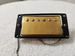 GIBSON 490R NECK HUMBUCKER PICKUP AGED GOLD 1991