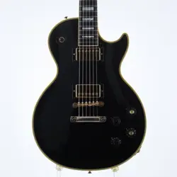 GIBSON CUSTOM SHOP 1968 LES PAUL CUSTOM EBONY USED ELECTRIC GUITAR  2001