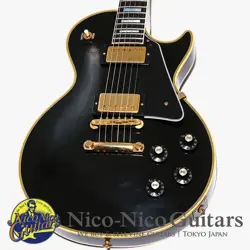 GIBSON CUSTOM SHOP 2025 MURPHY LAB 1968 LES PAUL CUSTOM ULTRA LIGHT AGED EBONY B
