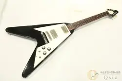 GIBSON FLYING V EBONY BLACK MADE IN USA 1993 SOLID BODY ELECTRIC GUITAR MOD