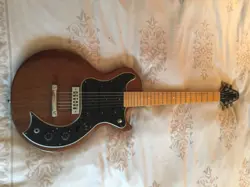 WITH MAHOGANY BODY
