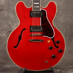 EPIPHONE/INSPIRED BY GIBSON CUSTOM 1959 ES-355 CHERRY RED WITH HARD CASE