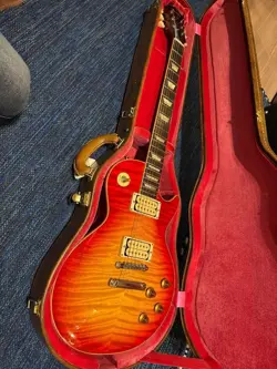 GIBSON CUSTOM SHOP 1959 LES PAUL STANDARD R-TOP VINTAGE GLOSS WASHED CHERRY SAFE