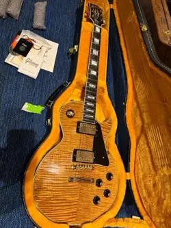 GIBSON CUSTOM SHOP 1968 LES PAUL TORREFIED ANTIQUE NATURAL VOS 4.0KG SAFE DELIVE