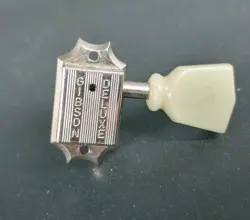 SCHALLER GIBSON DELUXE TUNER MADE IN GERMANY  NICKEL - SINGLE BASS SIDE