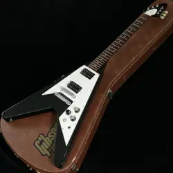 GIBSON FLYING V 67 REISSUE EBONY   V