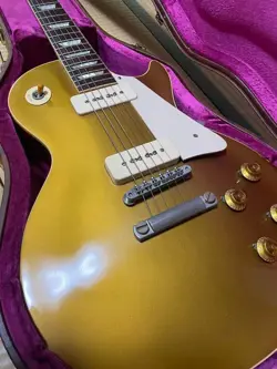 GIBSON 1956 LES PAUL GOLD TOP ELECTRIC GUITAR REISSUE FROM JAPAN