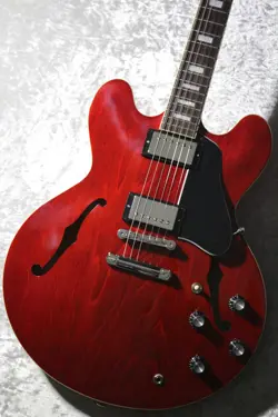 GIBSON ES EXCLUSIVE MODEL ES-335 60S BLOCK CHERRY #201550116 3.54KG #GG3LX