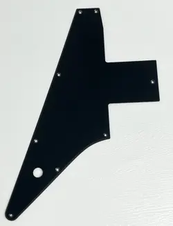 PICKGUARD COMPATIBLE FOR FIT GIBSON 76 EXPLORER RE-ISSUE STYLE GUITAR BLACK