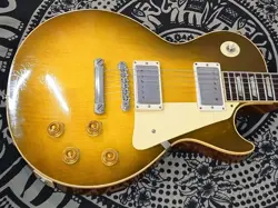 GIBSON CUSTOM SHOP JAPAN LIMITED RUN 1958 LES PAUL STANDARD GREEN LEMON FADE SAF