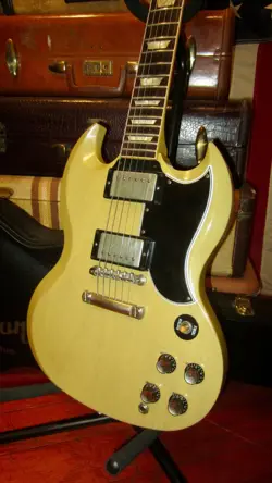 2011 GIBSON CUSTOM SHOP SG STANDARD VOS TV YELLOW