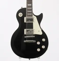 ELECTRIC GUITAR EPIPHONE INSPIRED BY GIBSON LES PAUL STANDARD 60S EBONY USED