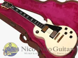 GIBSON USA 1990 LES PAUL CUSTOM (ALPINE WHITE) ELECTRIC GUTIAR [AUTH]