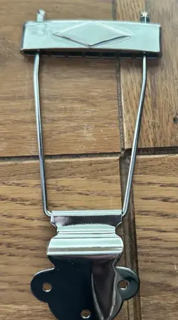 GIBSON ARCHTOP GUITAR TAILPIECE NOS