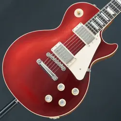 GIBSON USED LES PAUL STANDARD '60S PLAIN TOP SPARKLING BURGUNDY SN.213830001