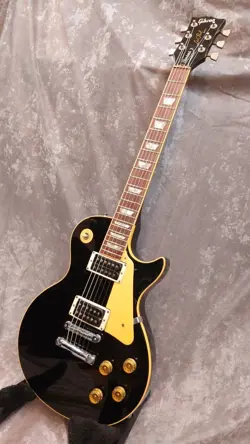 GIBSON USA 1978 LES PAUL STANDARD EBONY W/SOFT CASE SAFE PACKING