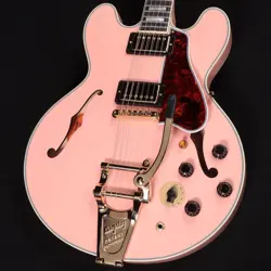 GIBSON CUSTOM SHOP M2M 1959 ES-355 W VARITONE,BIGSBY VOS SHELL PINK GH S N:A9501