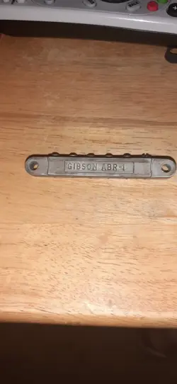 VINTAGE GIBSON ABR-1 TUNEOMATIC BRIDGE