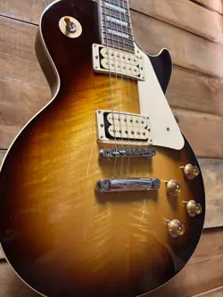 GIBSON LES PAUL 50'S DOUBLE TROUBLE LMTD ED. VINTAGE TOBACCO SUNBURST W/CASE