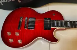 MINT GIBSON LES PAUL MODERN FIGURED CHERRY BURST MONSTER FLAME TOP UNPLAYED SAVE