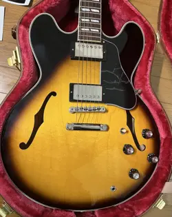 GIBSON ES-345 VINTAGE BURST SEMI-HOLLOW GUITAR, EXCELLENT CONDITION