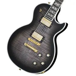 GIBSON LES PAUL SUPREME TRANSPARENT EBONY BURST MODERN COLLECTION LES PAUL WEBSH