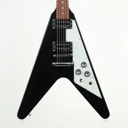 GIBSON FLYING V HIGH PERFORMANCE 2017 MOD EBONY W/SOFT CASE USED