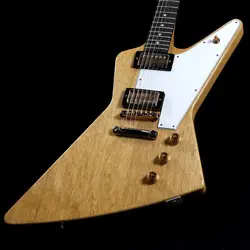GIBSON CS / 1958 KORINA EXPLORER REISSUE VOS WHITE PICKGUARD NATURAL S/N: 841095