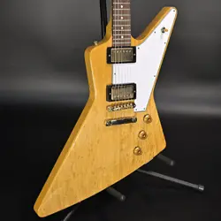 NEW GIBSON CUSTOM / 1958 KORINA EXPLORER REISSUE VOS NATURAL S/N 841086 GUITAR