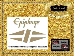 EPIPHONE GIBSON GUITAR DECAL HEADSTOCK DECAL RESTORATION WATERSLIDE 137G