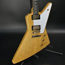 GIBSON CUSTOM / 1958 KORINA EXPLORER REISSUE VOS WHITE PICKGUARD NATURAL  841117