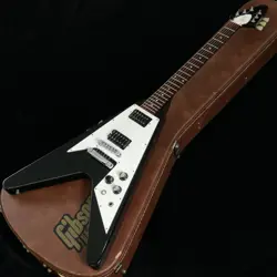 GIBSON USA / FLYING V 67 REISSUE EBONY 1995 3.29KG ELECTRIC GUITAR  R368