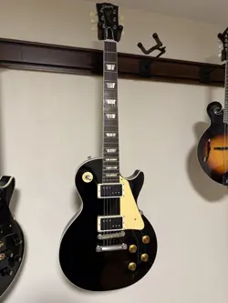 GIBSON CUSTOM SHOP 1958 LES PAUL STANDARD WILLCUTT EXCLUSIVE EBONY VOS W/ OHSC