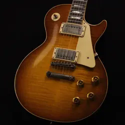 GIBSON CS ML 1959 LES PAUL STANDARD REISSUE HEAVY AGED GOLDEN POPPY BURST 942137