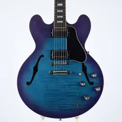 GIBSON USA GIBSON ES-335 FIGURED BLOCK BLUEBERRY BURST [SN 220230141]
