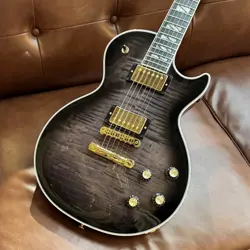 GIBSON MODERN COLLECTION LES PAUL SUPREME ~TRANSPARENT EBONY BURST~ S/N #GG74R