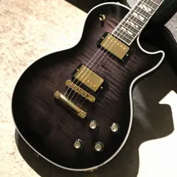 GIBSON USA LES PAUL SUPREME ~TRANSLUCENT EBONY BURST~ #212750252 3.68KG #GG2QN