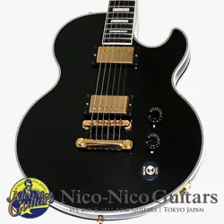 GIBSON CUSTOM SHOP 2015 RON WOOD L5S SIGNED EBONY BLACK