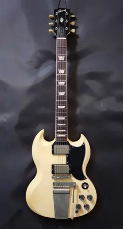 GIBSON CUSTOM SHOP HISTORIC COLLECTION LES PAUL 1961 SG STANDARD REISSUE AGED CL