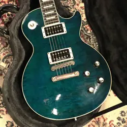 GIBSON USA  2004 LES PAUL STANDARD LIMITED EDITION PACIFIC REEF W/HARD CASE