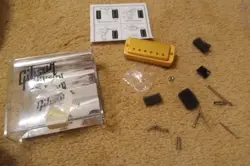 GIBSON MINI HUMBUCKER BRIDGE GUITAR PICKUP PAT #2737842 IMMHT-GH GOLD