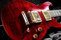 GIBSON USA  2001 LES PAUL STANDARD DC PLUS SEE-THROUGH RED W/HARD CASE