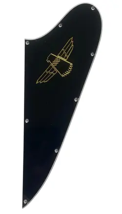3 PLY BLACK PICKGUARD GUITAR PARTS FOR GIBSON THUNDERBIRD FIREBIRD GUITAR