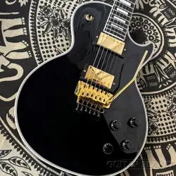 GIBSON CUSTOM SHOP LES PAUL AXCESS CUSTOM FLOYD ROSE EBONY GLOSS-2021USED! 3.89K