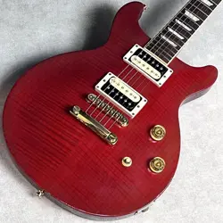 GIBSON USA  1998 LES PAUL DC STANDARD MOD RED HOT TOMALE W/HARD CASE